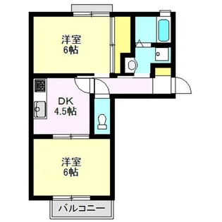 シューフレール【2階】の間取り