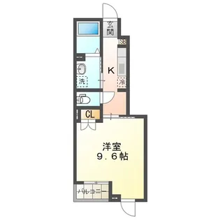 グレース【1階】の間取り