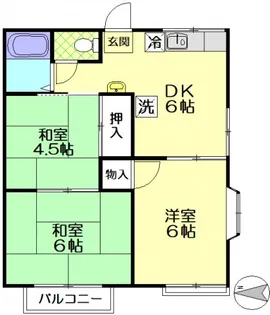 メゾンドエピック【2階】の間取り