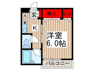 ハウスオ-タム【1階】の間取り