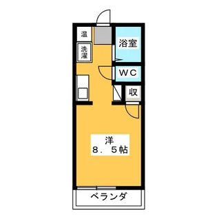 ボナール鏡池【1階】の間取り