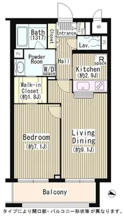 東京都目黒区中町2【マンション】の間取り