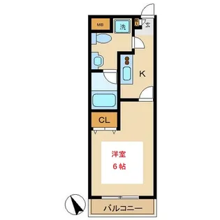 SフラットII【1階】の間取り