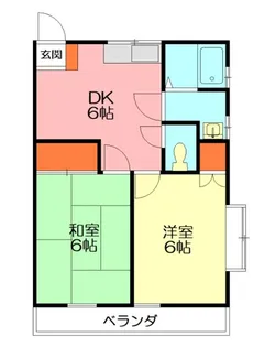 アベリアクレストA【2階】の間取り