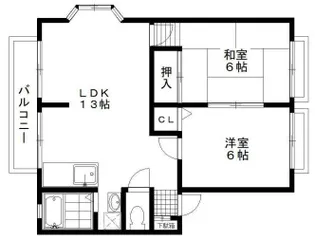 ファーストセリオ【2階】の間取り