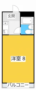 ソレイユ豊田【3階】の間取り