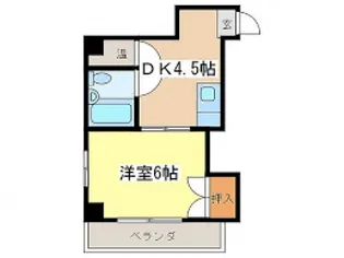 広島県広島市西区南観音1【マンション】の間取り