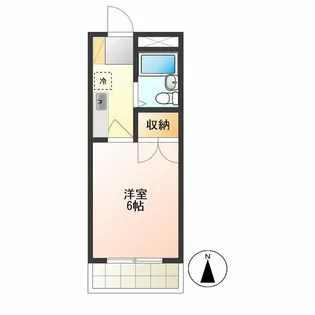 アーバンハイム府中【1階】の間取り