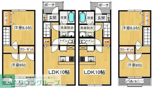 パラッツィオ ボスコ【1階】の間取り