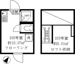 ティ・アーモドリーム【2階】の間取り