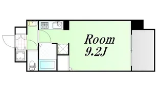 大阪府大阪市北区池田町【マンション】の間取り