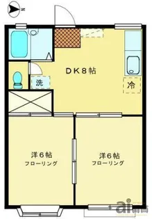 東京都東村山市富士見町1【アパート】の間取り