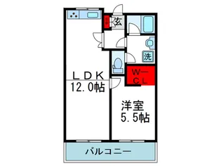 緑地JIRO-2【14階】の間取り