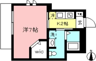 ふじみ野シャーメゾン【2階】の間取り