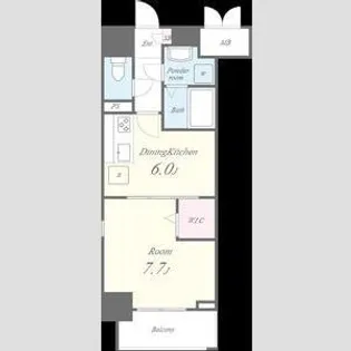 アーデルドルフ【2階】の間取り