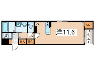 セラヴィ【5階】の間取り