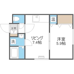 ドリームパスポート【2階】の間取り