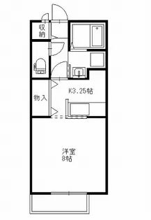 ヴィラージュ【1階】の間取り