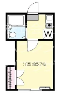 ハイムHIRAOII【1階】の間取り