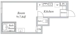 ATTIC OTSUKA【1階】の間取り