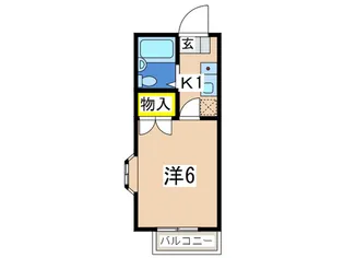吉原ハイツ【2階】の間取り
