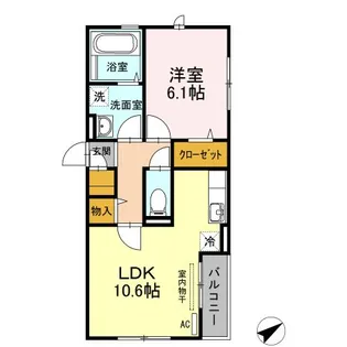 vivo68【3階】の間取り