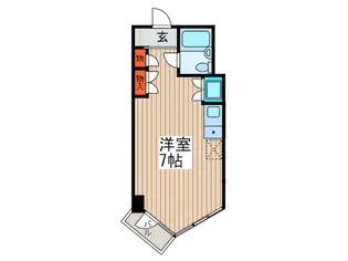 三越東中野マンション【5階】の間取り