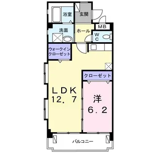 グレート キャッスル【2階】の間取り