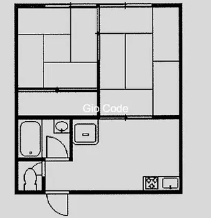 ハイツパール【2階】の間取り