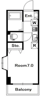 レガーロ八坂通り【5階】の間取り