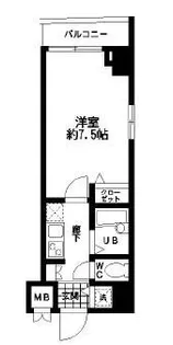 HF東日本橋レジデンス【2階】の間取り