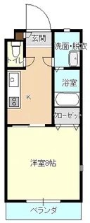 アトレスト【2階】の間取り