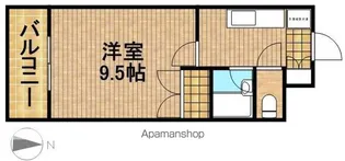 サンライズヒルズ【3階】の間取り
