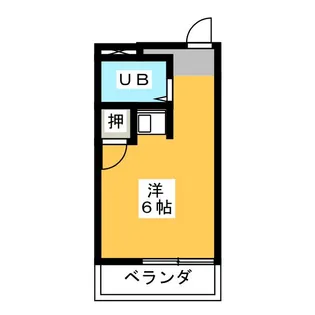 メルベーユ雅【4階】の間取り