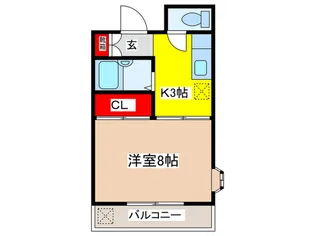 コ-ポパレス【3階】の間取り