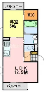 ボナール港町【3階】の間取り