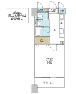フォーライフネオ水戸【10階】の間取り