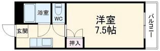 オーエスコーポ蔵前【2階】の間取り