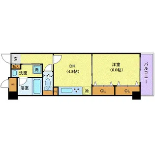 ダイアパレス西巣鴨II【2階】の間取り