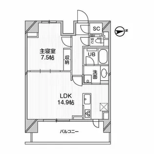 M白金台【9階】の間取り