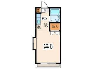 ベルシオン妙蓮寺【1階】の間取り