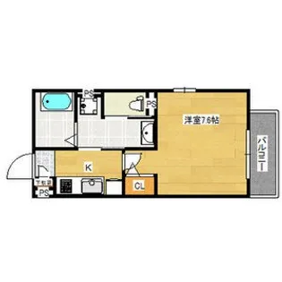 KTIレジデンス寝屋川III【1階】の間取り