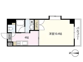段原ヤマガタビル【3階】の間取り