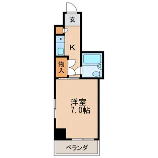 サンライフ新栄【2階】の間取り