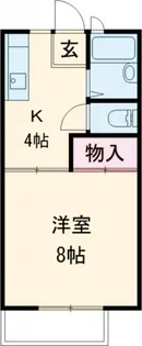 ファンタジーハイツ【2階】の間取り