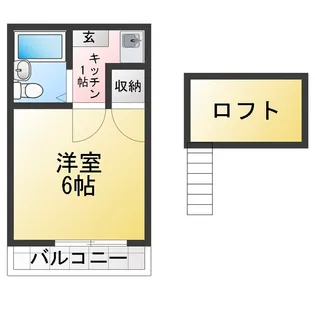 カム・トゥルー川名【1階】の間取り