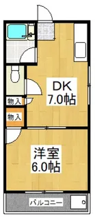 コーポ藤【3階】の間取り