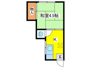 しらゆき荘【2階】の間取り