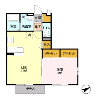 GRAND CHARIOT (グランシャリオ)【1階】の間取り