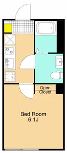 グランフォート品川大井町【3階】の間取り